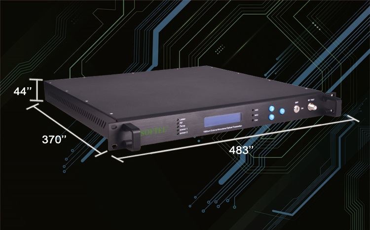 1550nm External Optic Transmitter 2 outputs 2