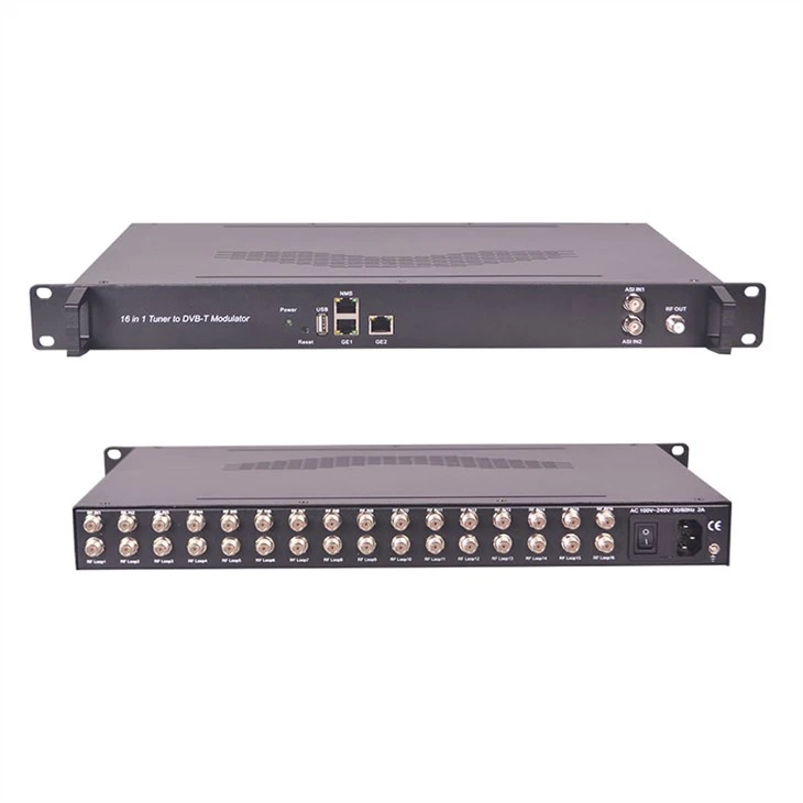 16 ב -1 טיונר למודולטור Dvb-t
