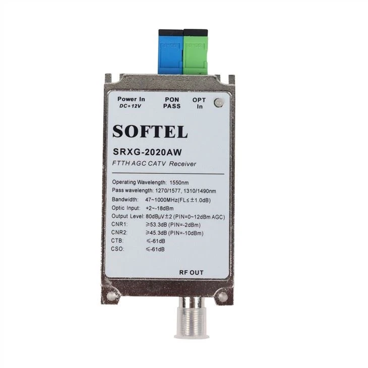 XGS-PON FTTH Active Fiber Optic Node