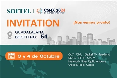 SOFTEL לוח זמנים להשתתפות במקסיקו 2024 Convergenciashow (CSMX)